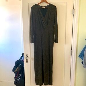 80’s Gold Evening Gown (size 12)